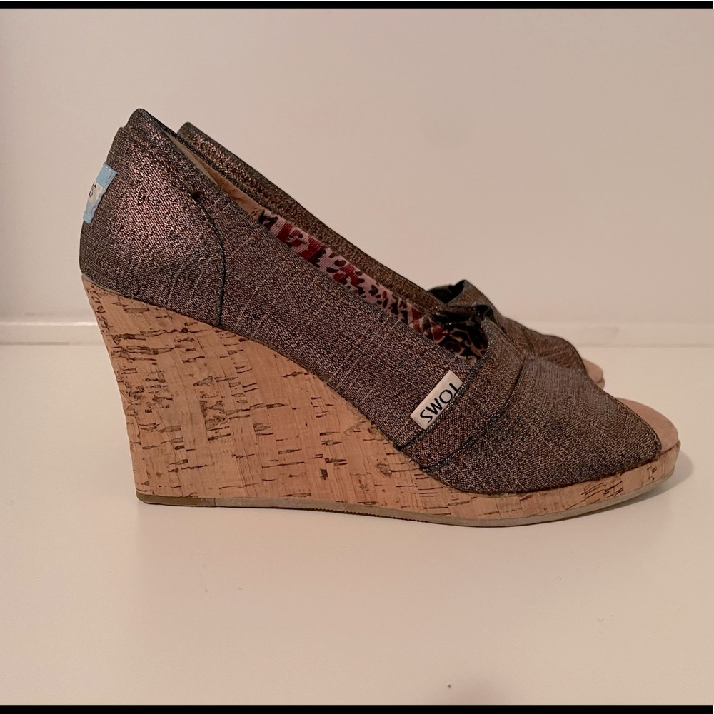 TOMS Wedges - Picture 1 of 12